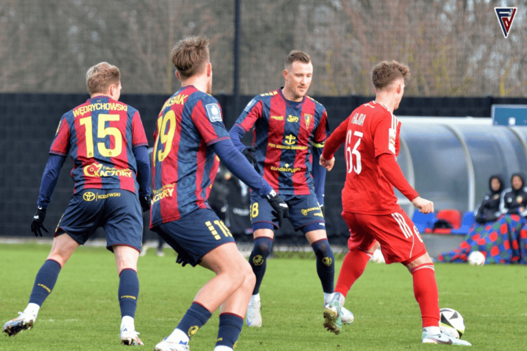 Zwycięstwo w sparingu z Miedzią Legnica po golu w końcówce