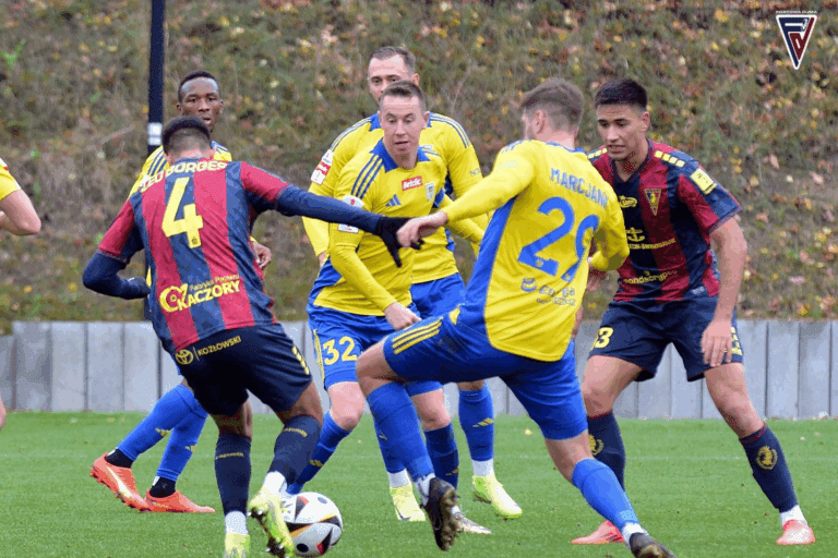 Pogoń Szczecin - Miedź Legnica. Transmisja sparingu