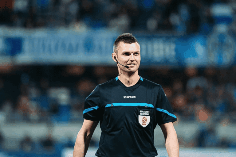 Obsada sędziowska na mecz z Widzewem Łódź