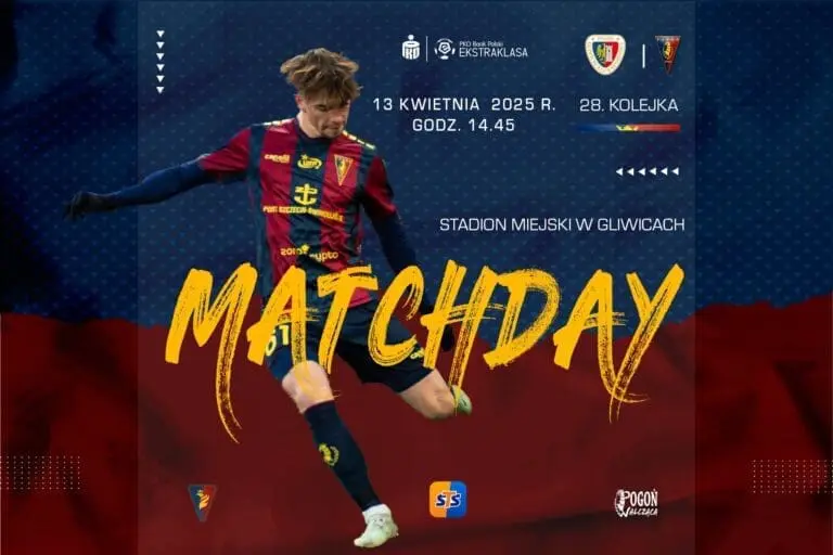 Gdzie będzie można obejrzeć dzisiejszy mecz z Piastem Gliwice?
