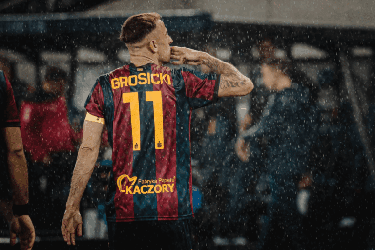 Leonardo Koutris i Kamil Grosicki po starciu z Motorem Lublin