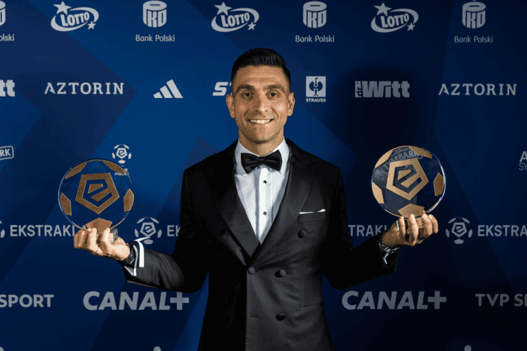 Efthymios Koulouris wybrany Napastnikiem i Piłkarzem Sezonu 2024/2025 PKO BP Ekstraklasy!