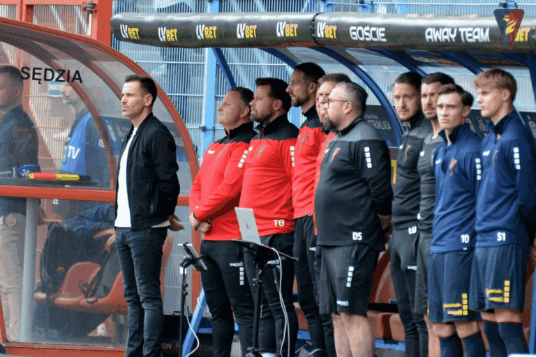 Trener Robert Kolendowicz gościł w programie ''Liga+ Extra''