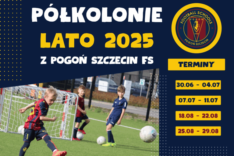Letnie półkolonie 2025 z Pogoń Szczecin Football Schools