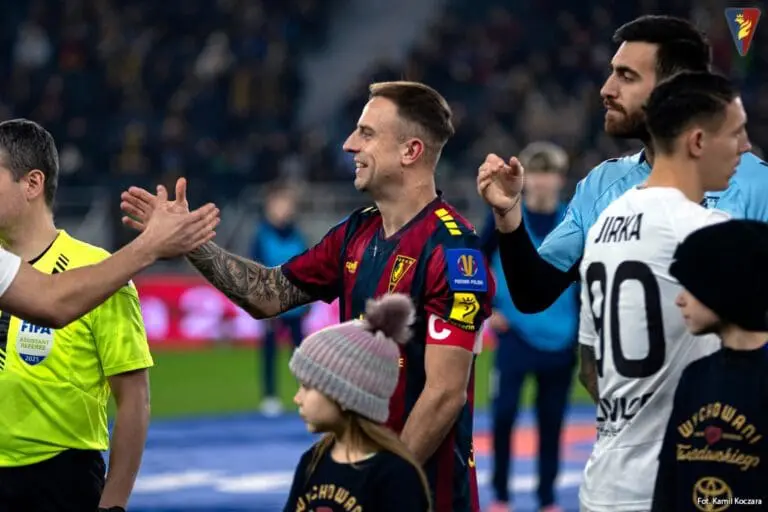 Kamil Grosicki zagrał w pokazowym meczu legend reprezentacji Polski i Brazylii