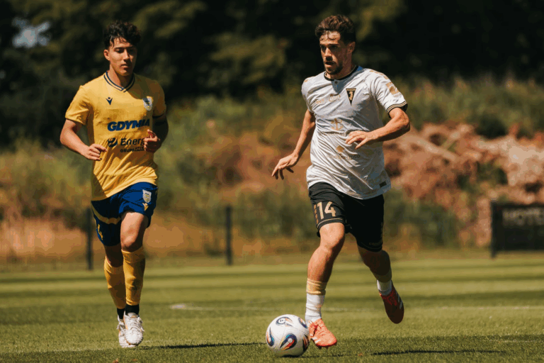 Porażka z Arką Gdynia w ostatnim sparingu w Opalenicy