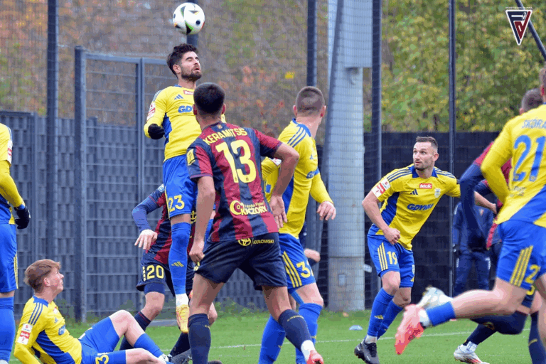 Skrót sparingowego meczu z Arką Gdynia