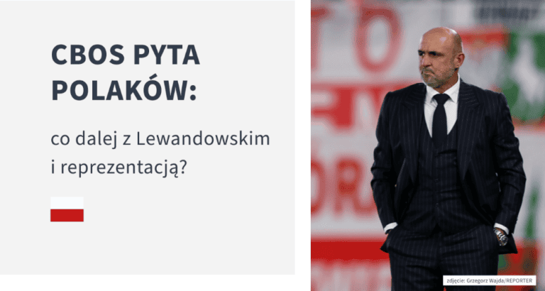 CBOS pyta Polaków: co dalej z Lewandowskim i reprezentacją?