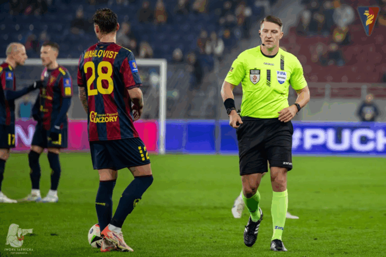 Obsada sędziowska na mecz z Legią Warszawa