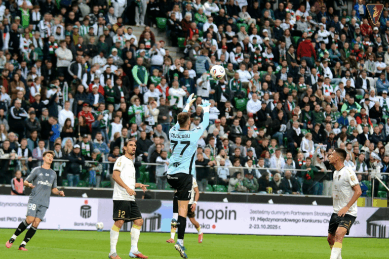 Skróty meczu z Legią Warszawa