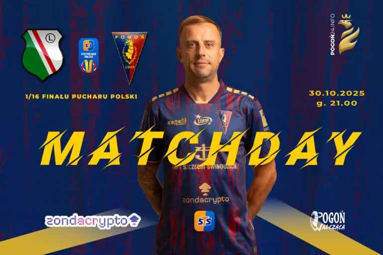 Zapowiedź hitu: 1/16 finału Pucharu Polski: Legia Warszawa kontra Pogoń Szczecin