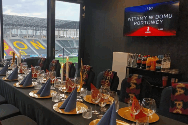 Obejrzyj pucharowy mecz z Widzewem Łódź z loży Pogoni Szczecin!