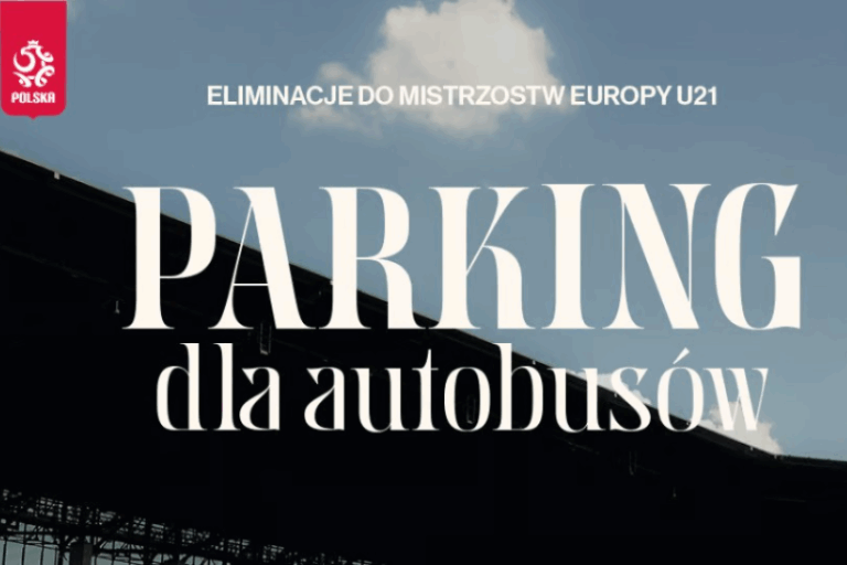Parking dla autobusów na mecz Polska - Włochy