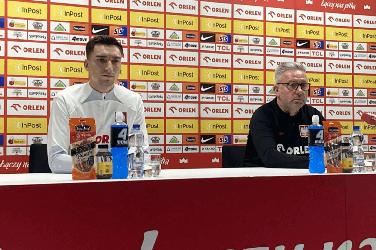 Konferencja prasowa przed meczem Polska - Włochy