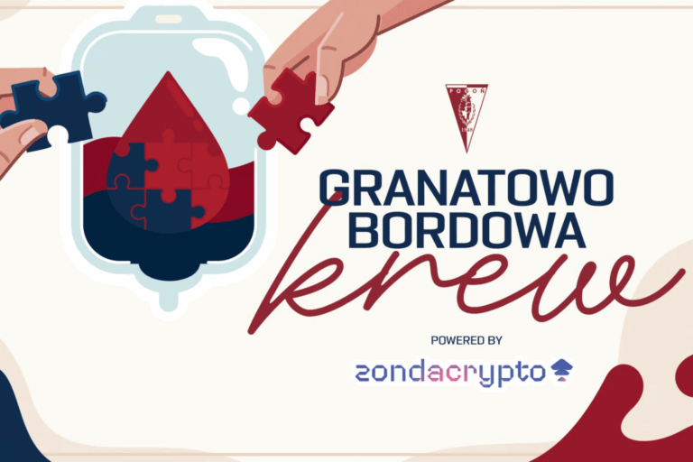 Granatowo-bordowa krew powered by zondacrypto