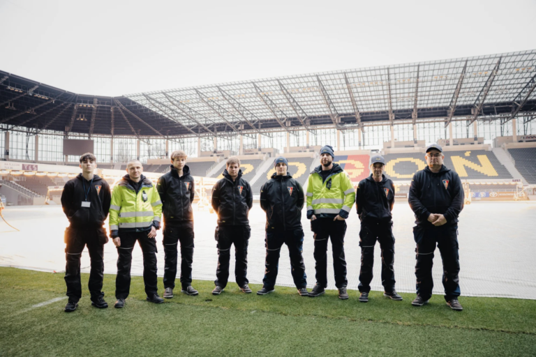 Nowa odzież dla ekipy technicznej Pogoni Szczecin