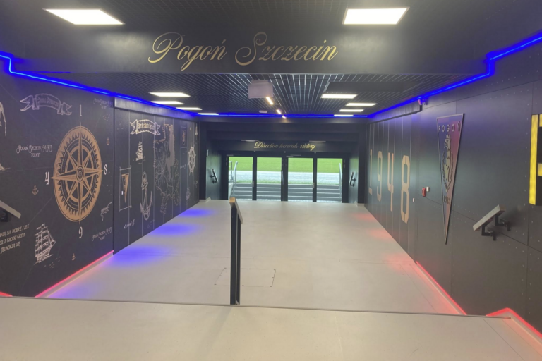 Nowy tunel na Stadionie Miejskim im. Floriana Krygiera zaprezentowany!