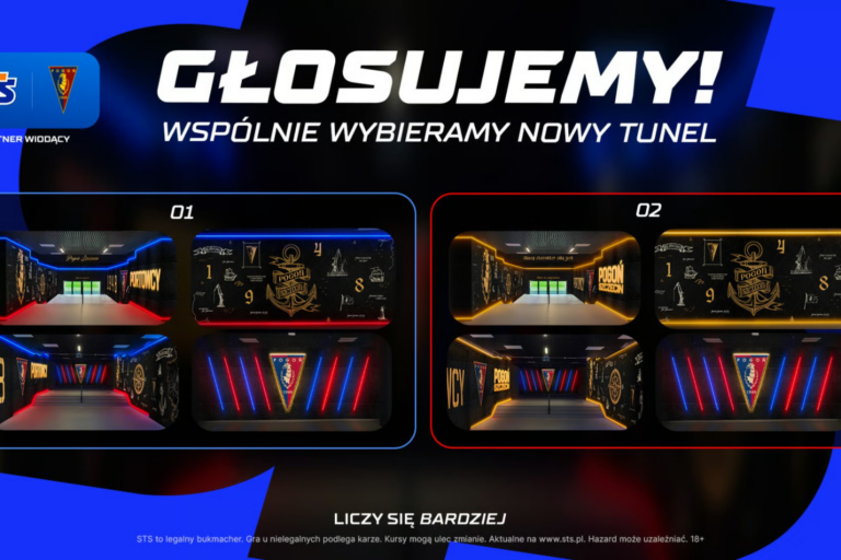 Rozpoczęło się głosowanie na nowy wygląd tunelu Pogoni Szczecin!