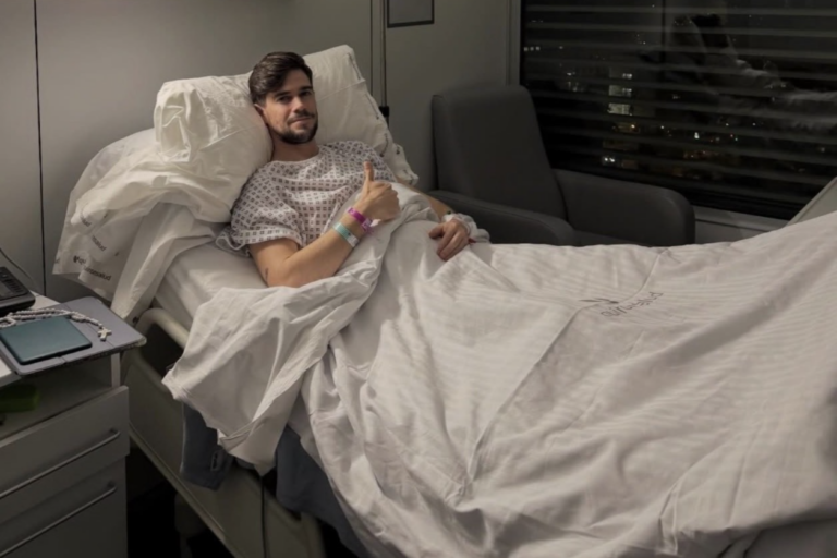 José Pozo już po operacji zerwanego ścięgna Achillesa