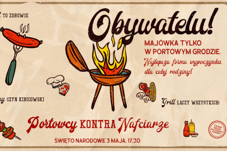 Majówkowe grillowanie przed meczem z Wisłą Płock!