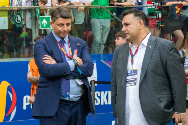 Prezes Alex Haditaghi zabrał głos przed meczem Pogoni Szczecin z Legią Warszawa