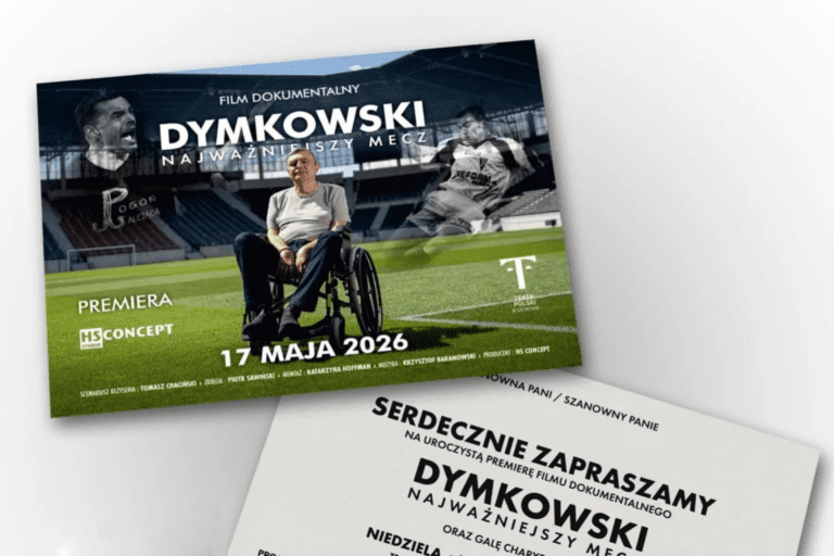 ,,DYMKOWSKI. NAJWAŻNIEJSZY MECZ''! Rusza sprzedaż biletów na film o walce Roberta Dymkowskiego!