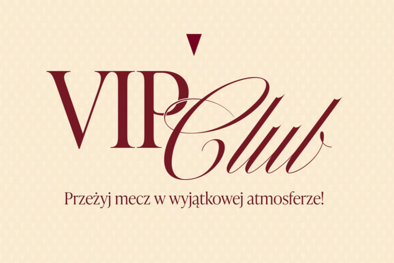 Strefa VIP Club otwarta w dniu meczu z Wisłą Kraków!
