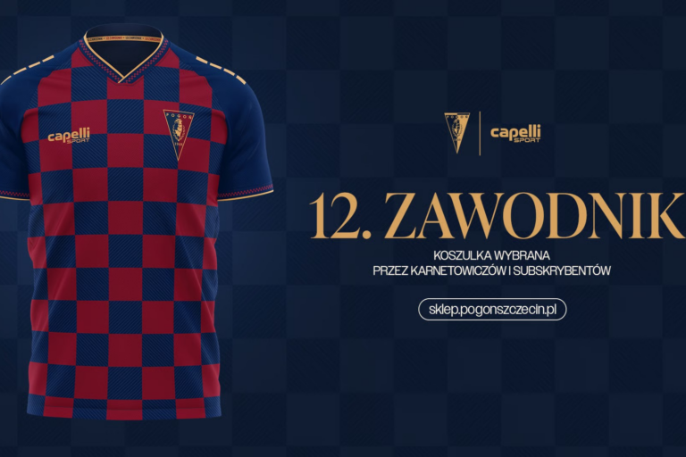 Koszulka wybrana przez karnetowiczów i subskrybentów zaprezentowana!