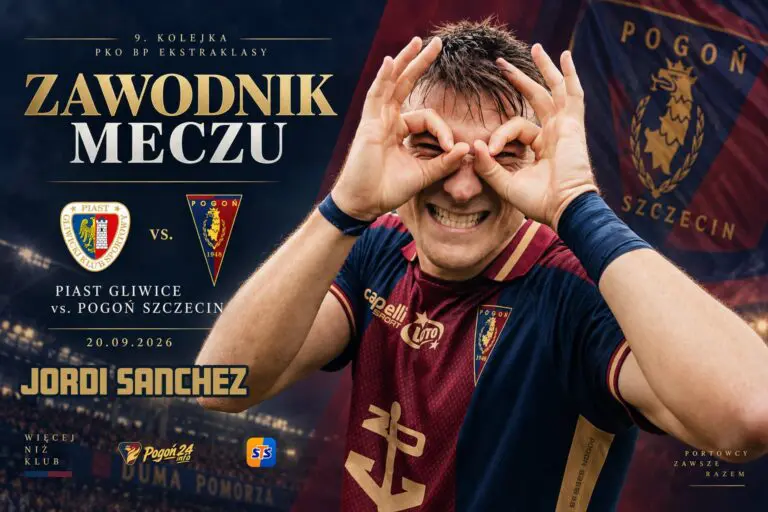 Jordi Sánchez najlepszy w meczu z Piastem Gliwice!