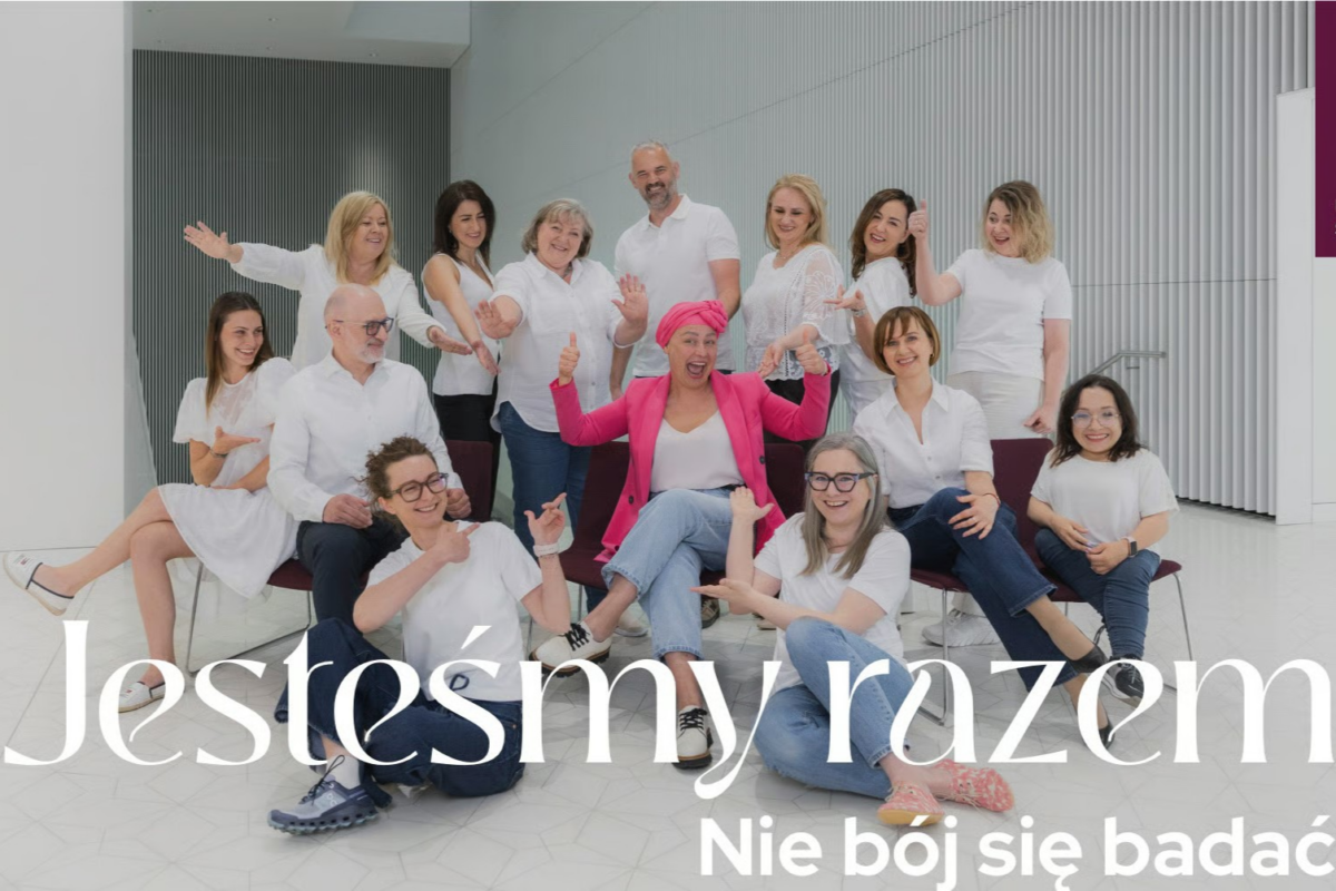 Jesteśmy razem. Nie bój się badać!