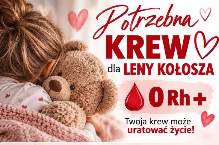 Potrzebna krew dla Lenki Kołosza! Pogoń Szczecin apeluje o pomoc!