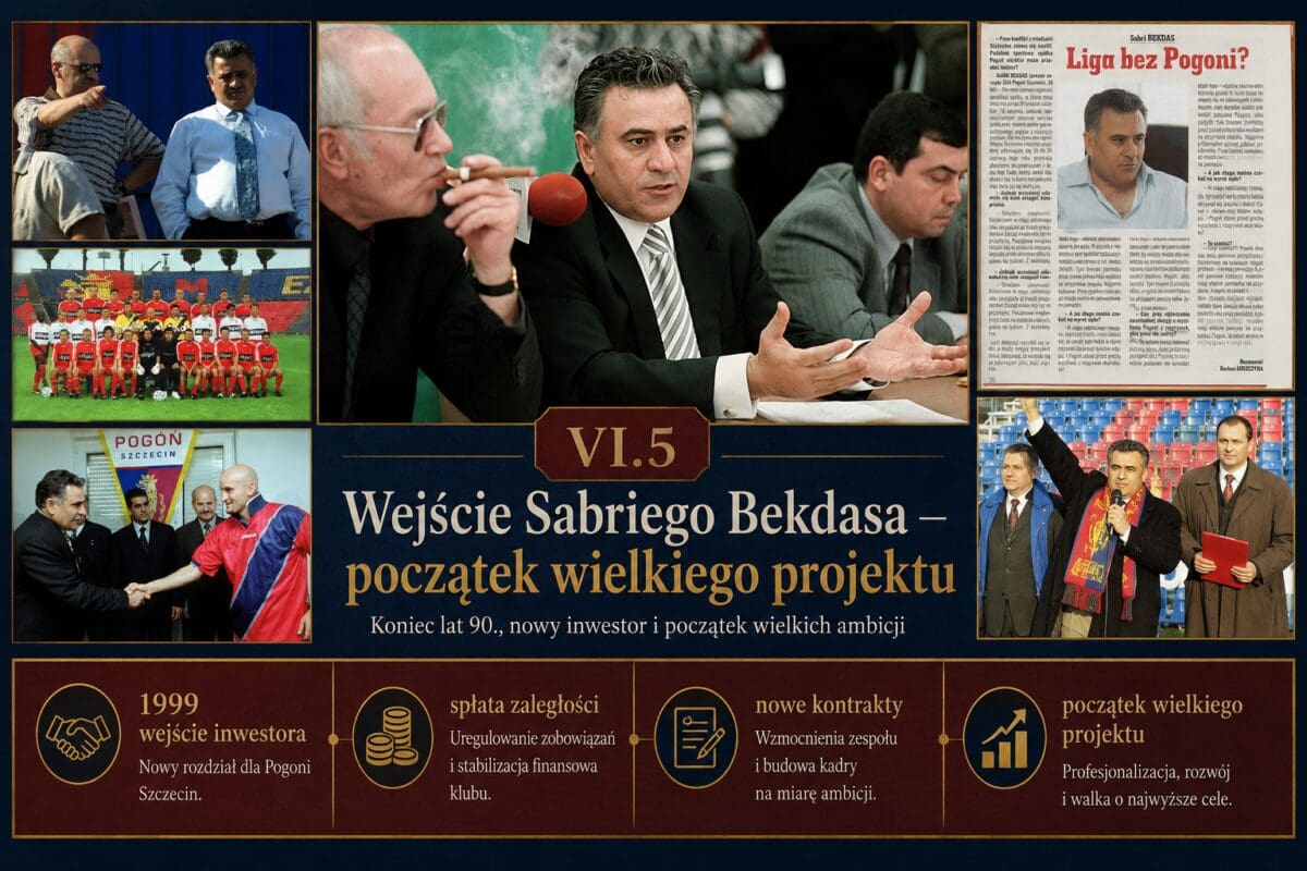 Wejście Sabriego Bekdasa — początek wielkiego projektu