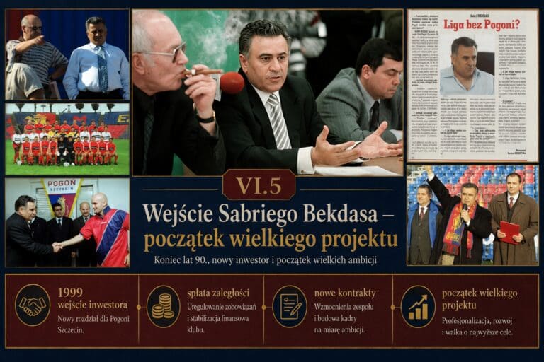 Wejście Sabriego Bekdasa — początek wielkiego projektu