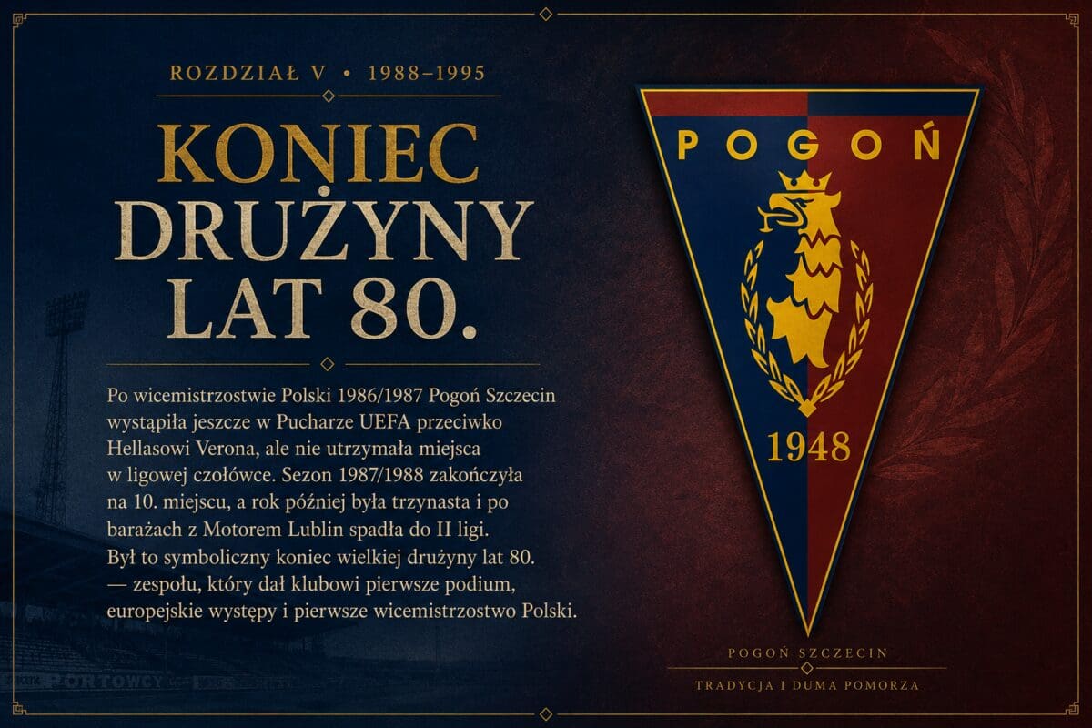 koniec Pogoni lat 80-tych
