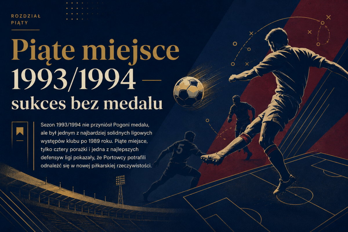 Piate miejsce 1992-1994